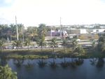 Blick aus meinem Hotelzimmer in Miami
